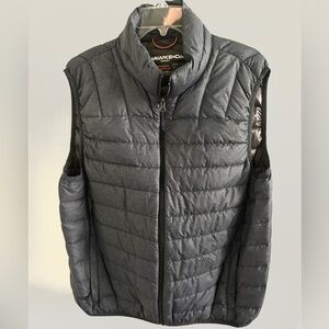 Hawke & Co Men's Slate Blue Quilted Vest